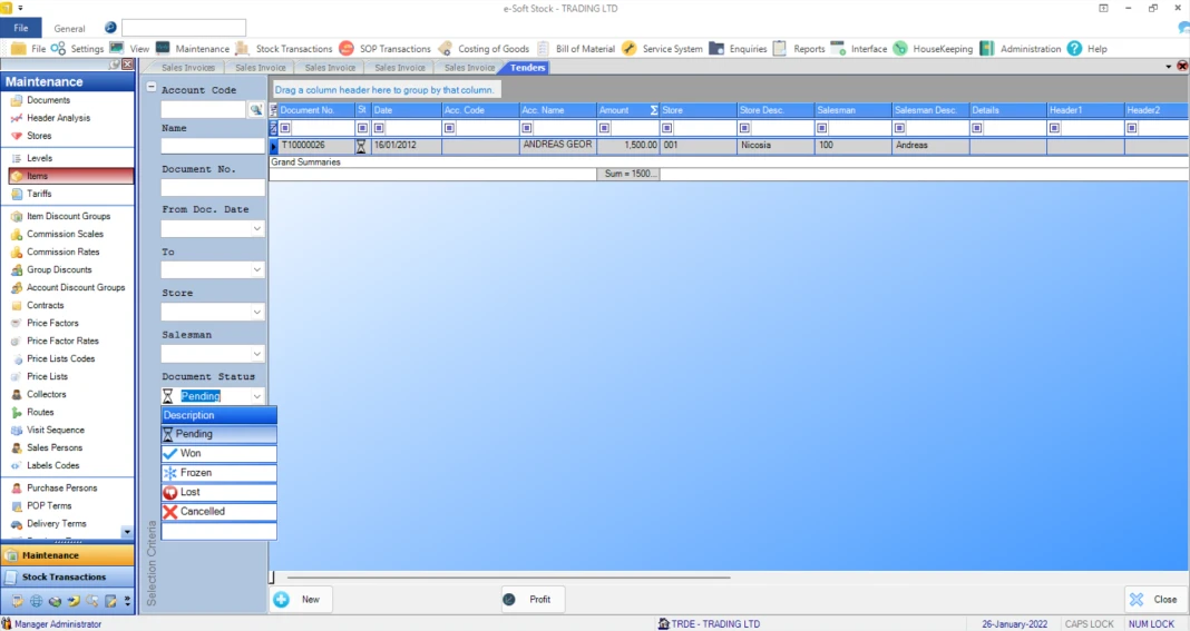 Esoft Invoicing Software