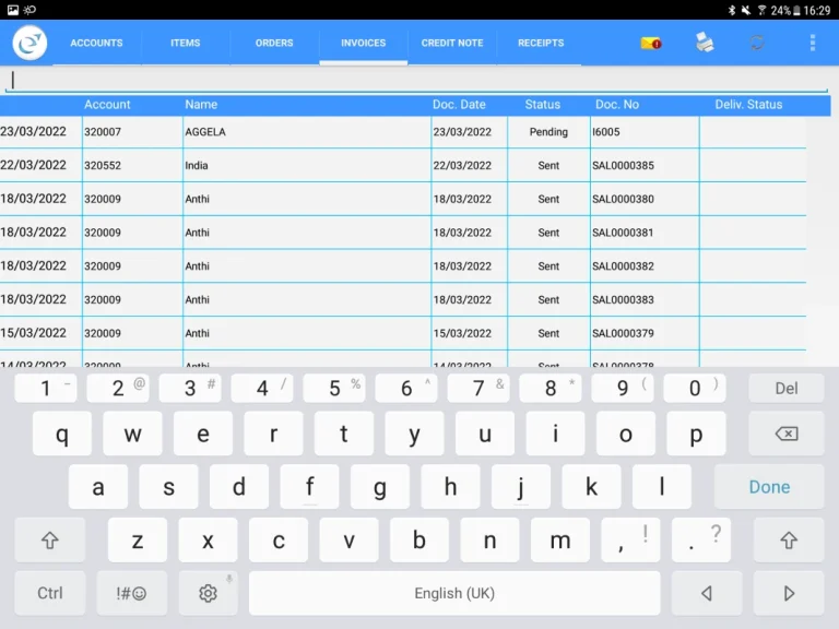 Esoft Tablet App 9