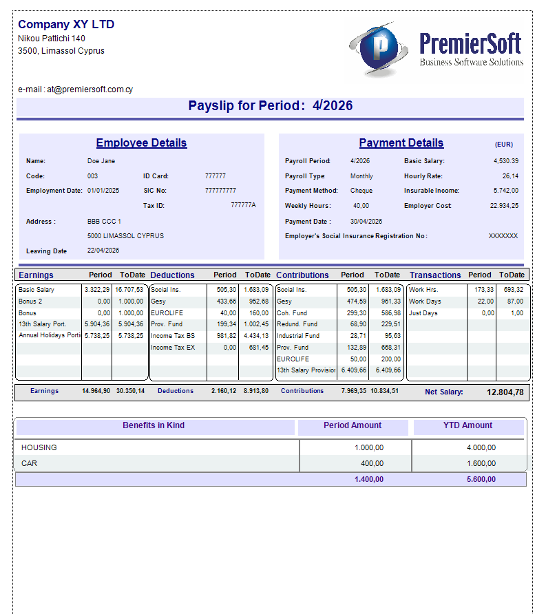 payslip